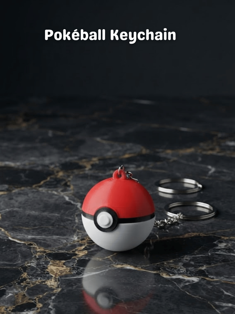 Pokéball Keychain