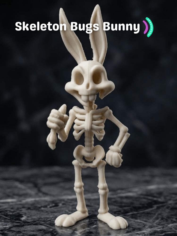 Skeleton Bugs Bunny