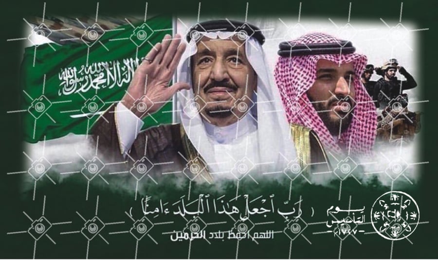 صور يوم التأسيس أحجام مختلفة