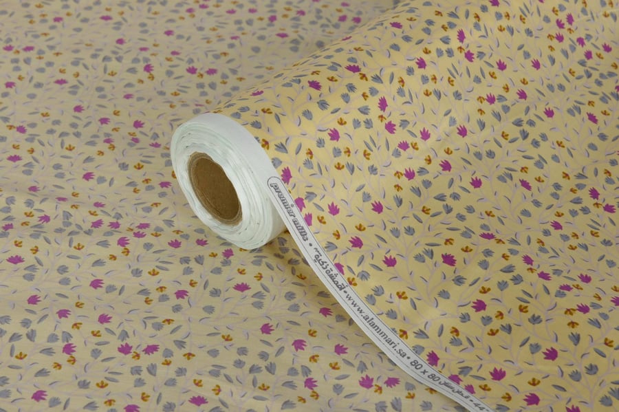 قطن ستان مشجر