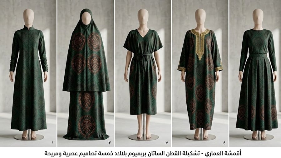 قطن ستان مشجر ديجتل برنت