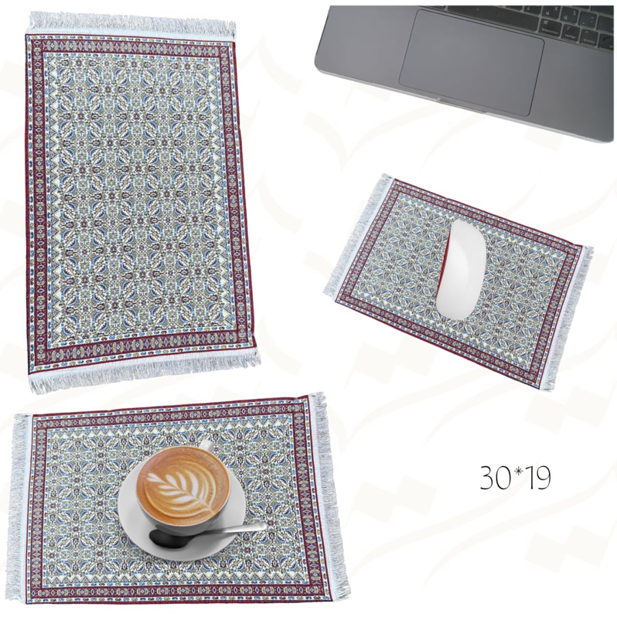 كوستر بنمط شرقي  مقاس 30*20 بدون عبارة