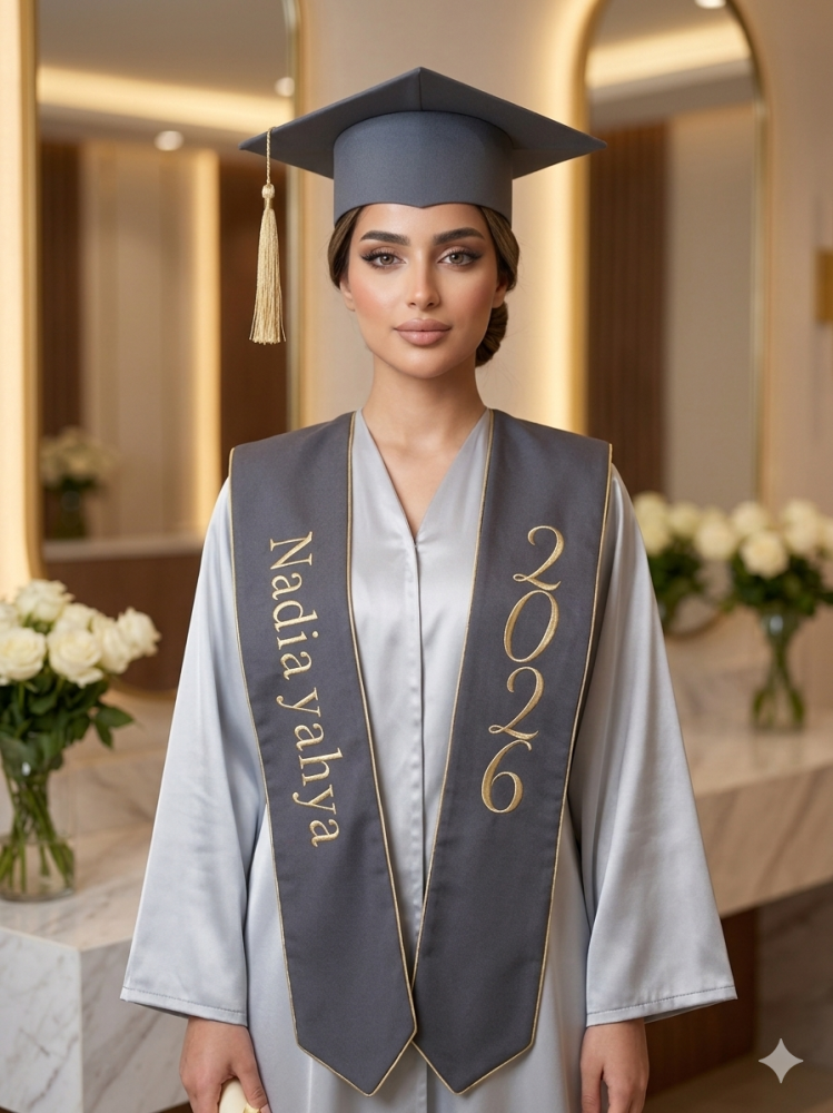 عباية تخرج ملكية ستان