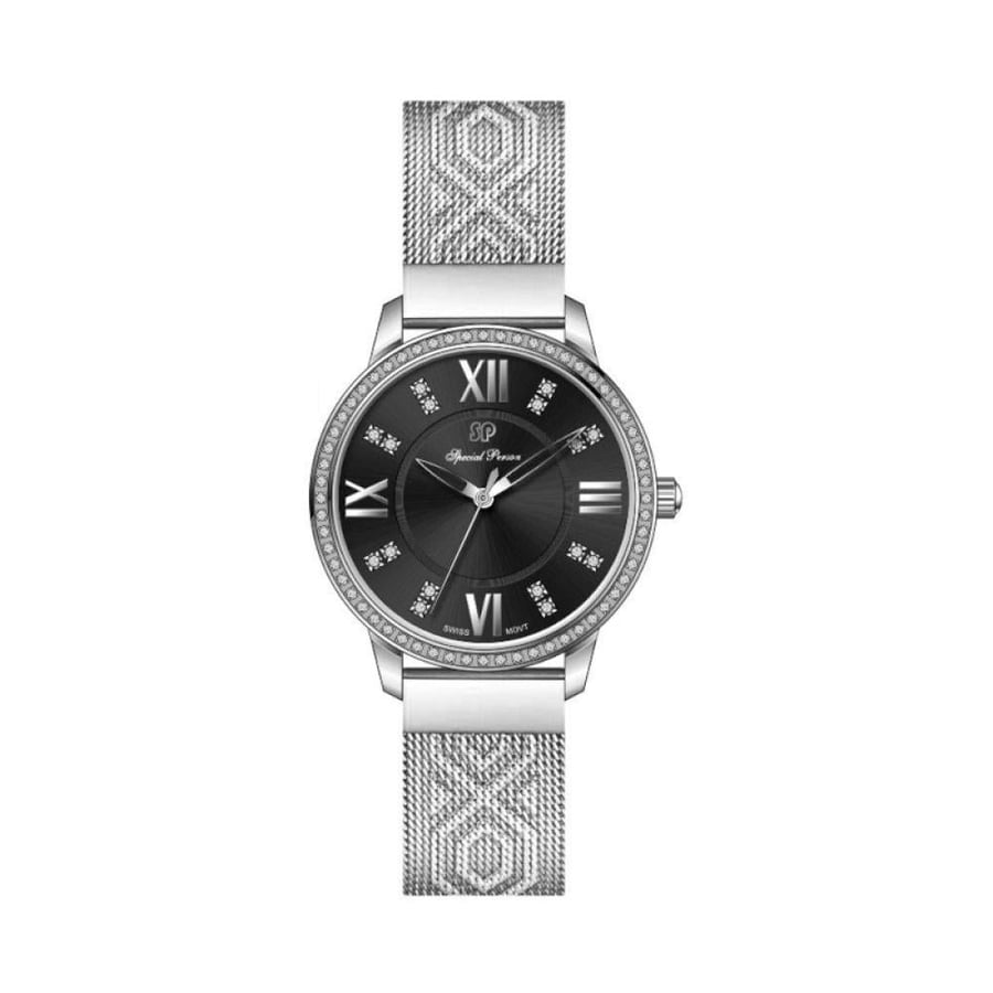 SP5341 ساعة نسائية ستانلس ستيل