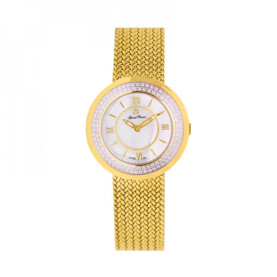 SP2057-1L ساعة نسائية ستانلس ستيل