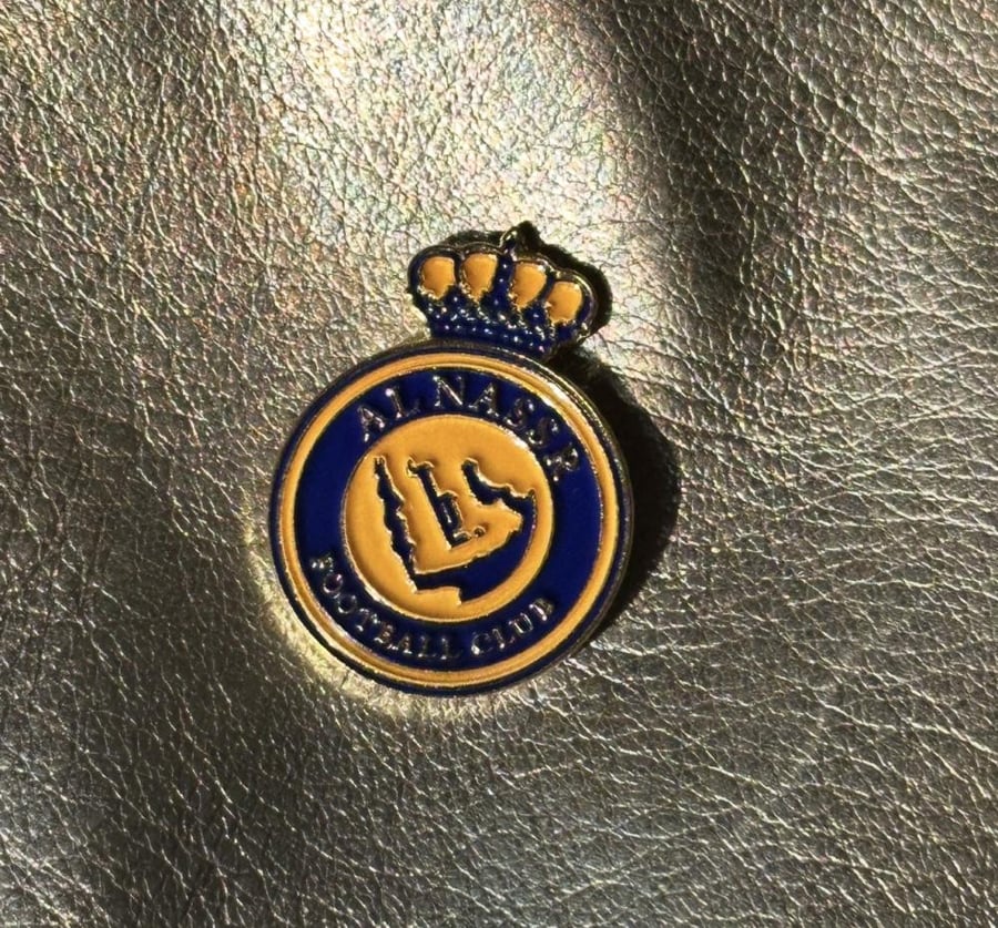NASSR  METAL STICKERS |  النصر ملصقات معدنية