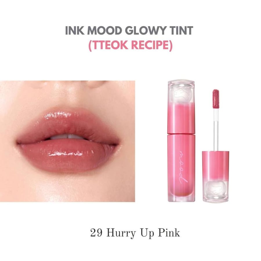 peripera - Ink Mood Glowy Tint Tteok Recipe Collection 29 ليب تنت 29 من بيرابيرا