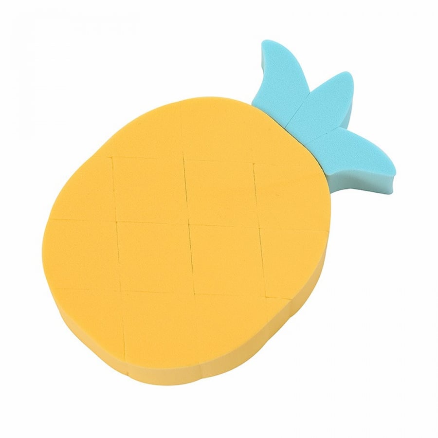 Makeup sponge - pineapple shape