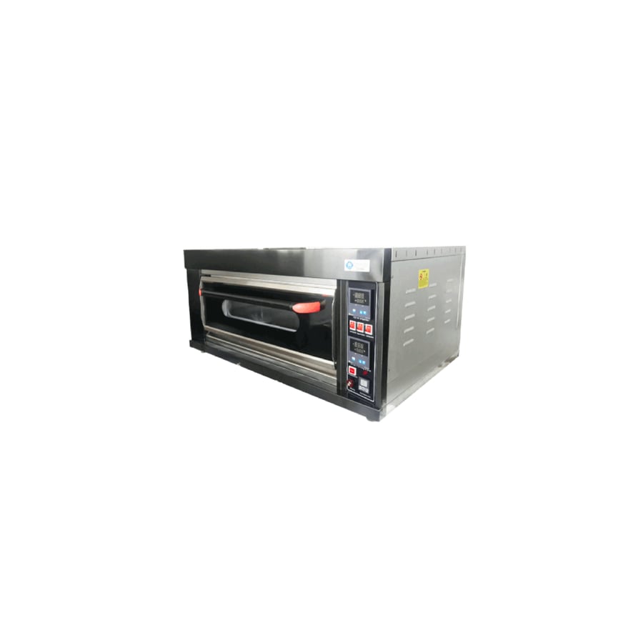 UniQ single deck gas oven 133 x 90 x 65 cm 2 trays 670