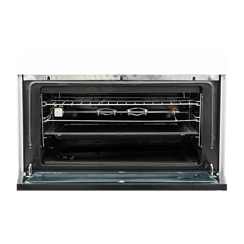 فرن غاز جنرال سوبريم 5 شعلات 60×90 سم ستانلس ستيل إشعال ذاتي مصري GS9060FNGS