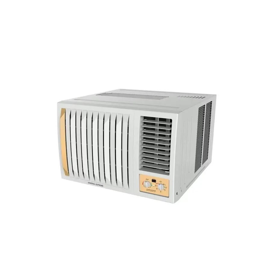 مكيف جنرال سوبريم شباك جولد حار بارد روتاري سعة (20000) 3 سرعات للمروحة GS2460H