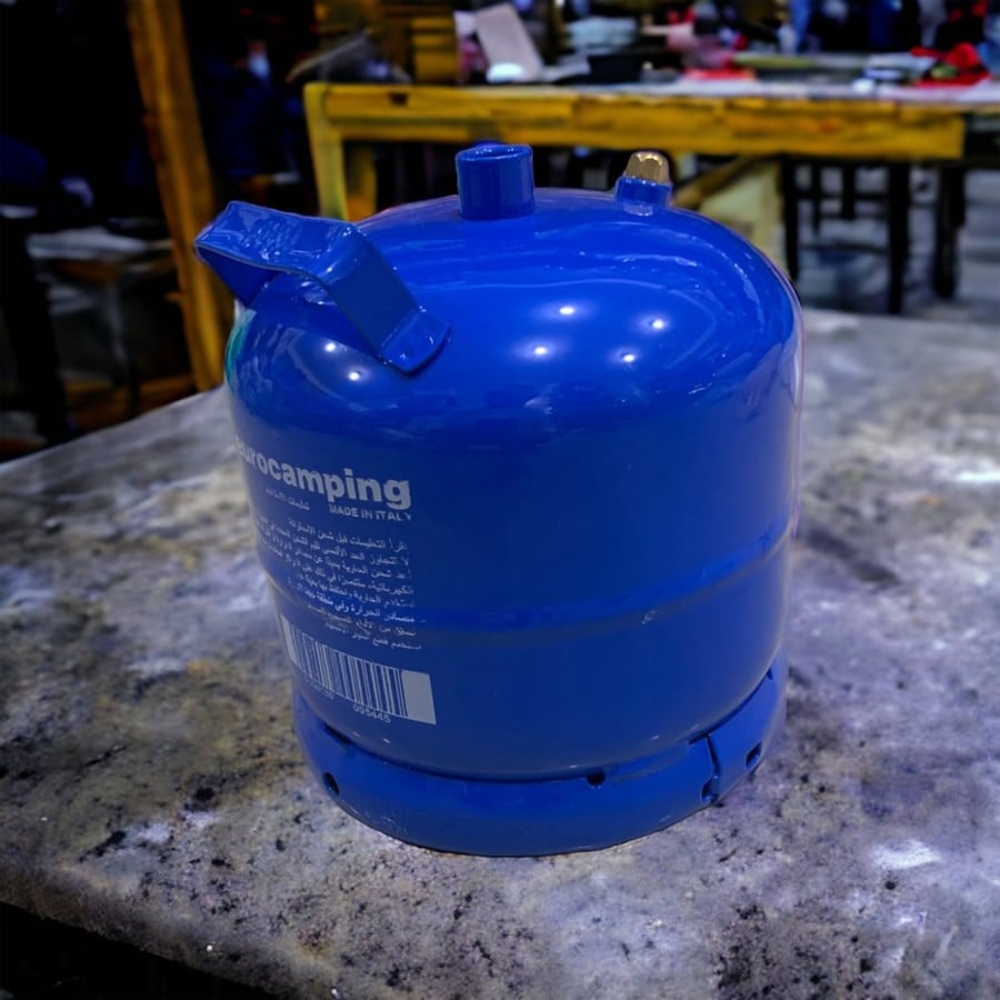 2 kilogram gas cylinder without fitting