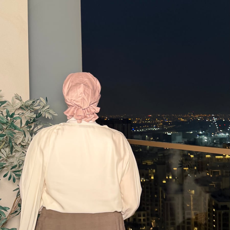 توربان موف باستيل بحبل من الخلف