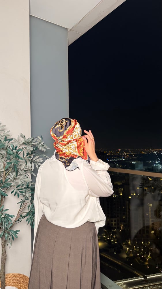 ميني تاي زخرفة ذهبي واحمر