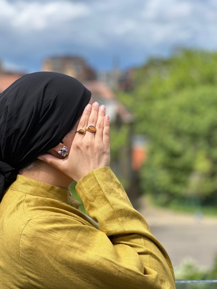 ميني تاي شيفون اسود