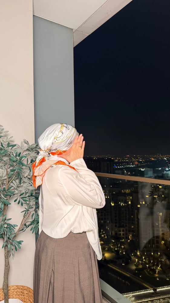 ميني تاي  زخرفة رمادي واورانج
