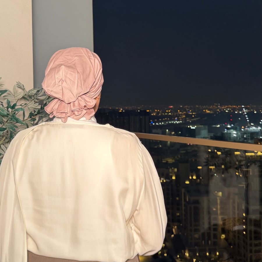 توربان موف باستيل بحبل من الخلف