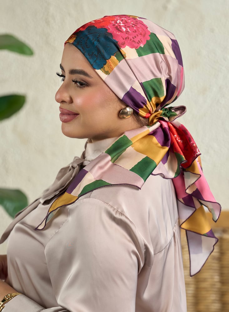 ميني تاي مربعات ملون
