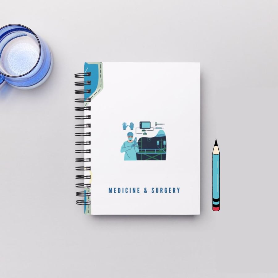 دفتر طب وجراحة medicine & Surgery