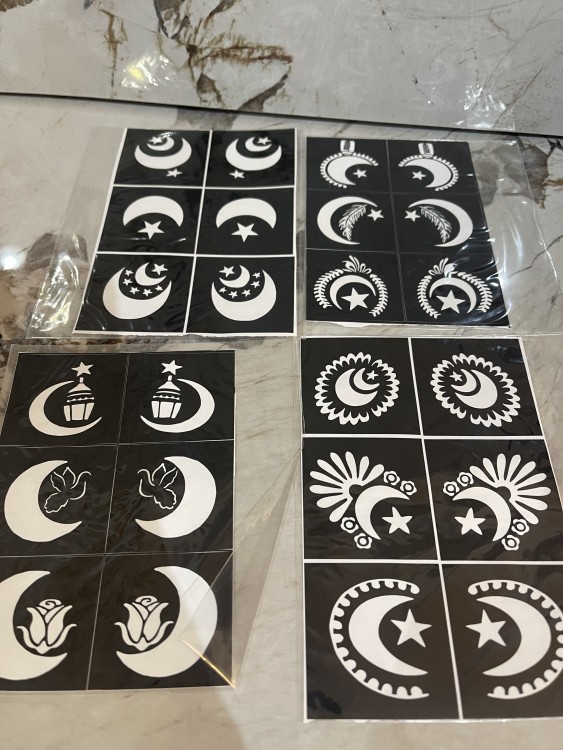نقشات رمضانيه بنوتات