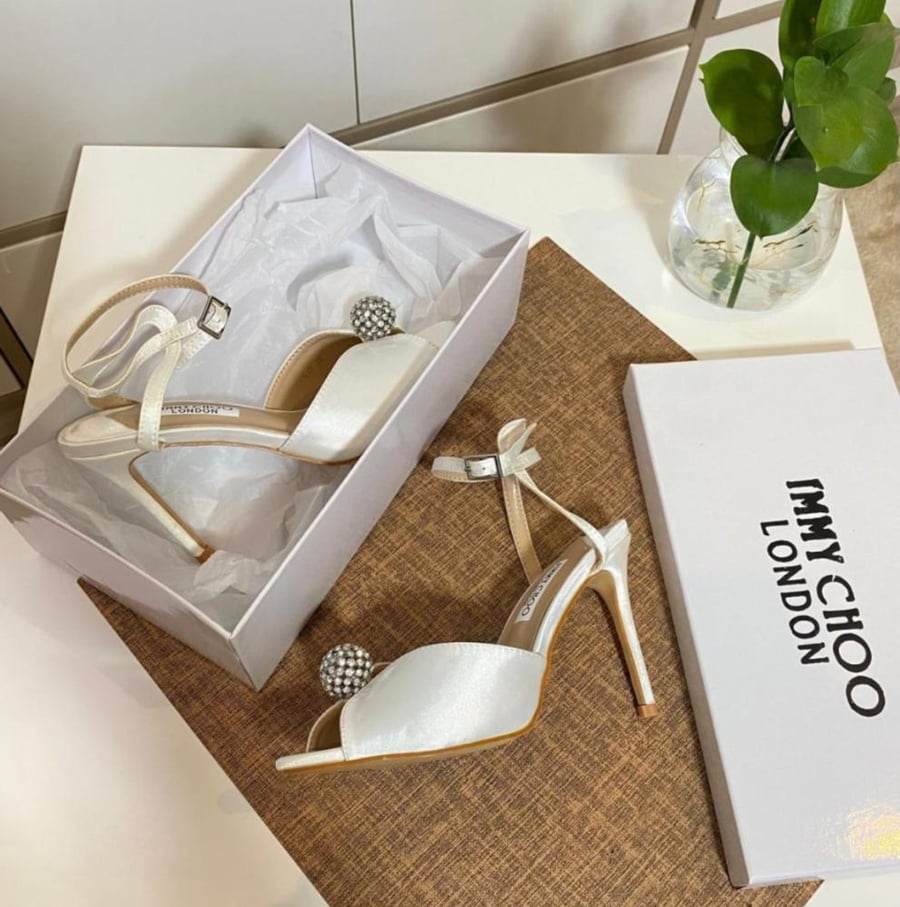 كعب عرايس JIMMY CHOO