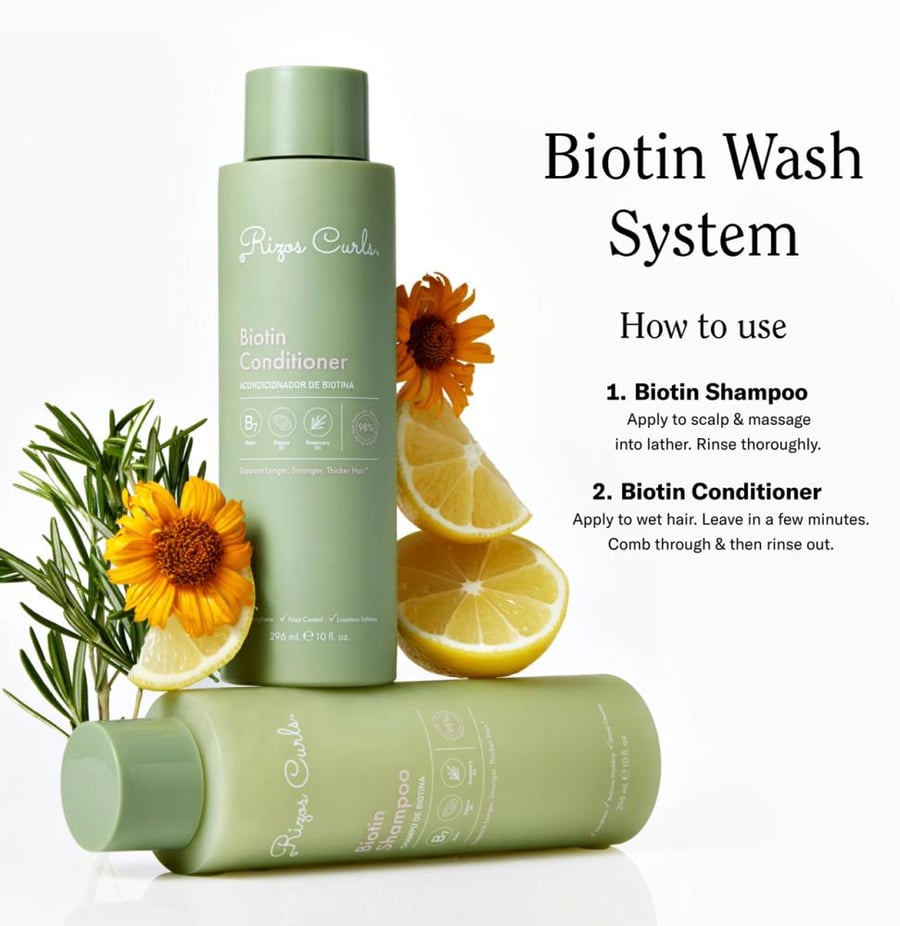 Rizos Curls - Biotin Shampoo
