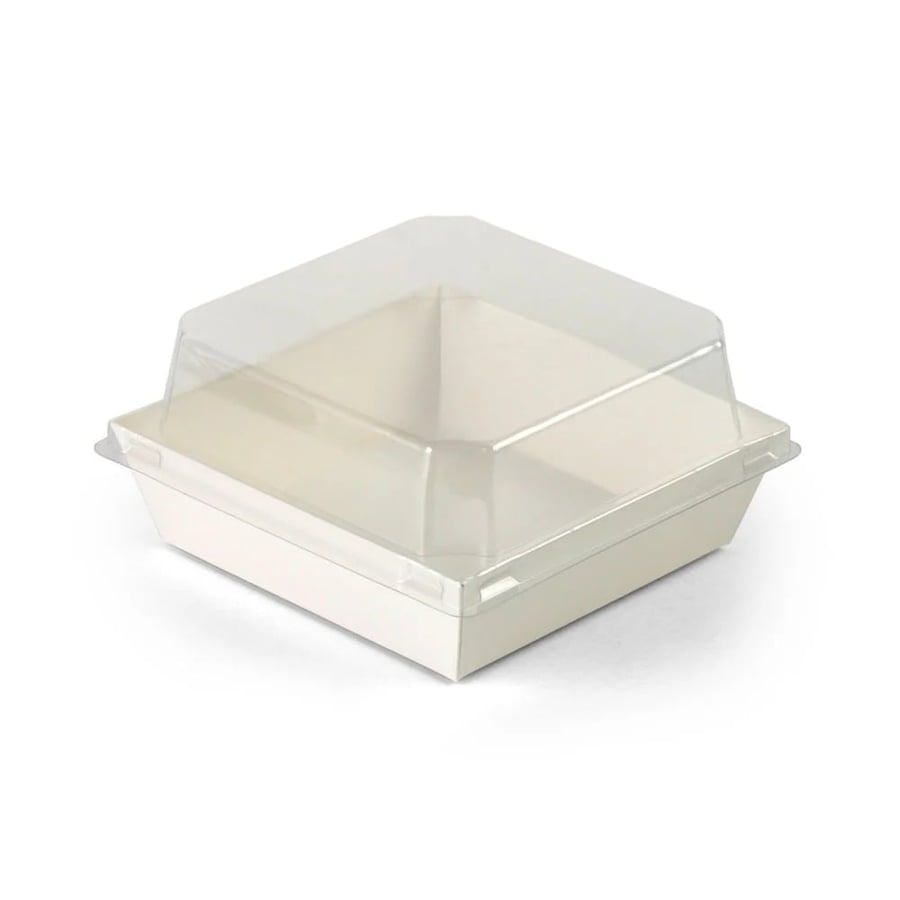 Sealed paper boxes for preserving and serving foods