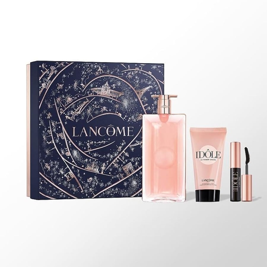 طقم عطر لانكوم ايدول اودي بارفيوم النسائي 50 مل
