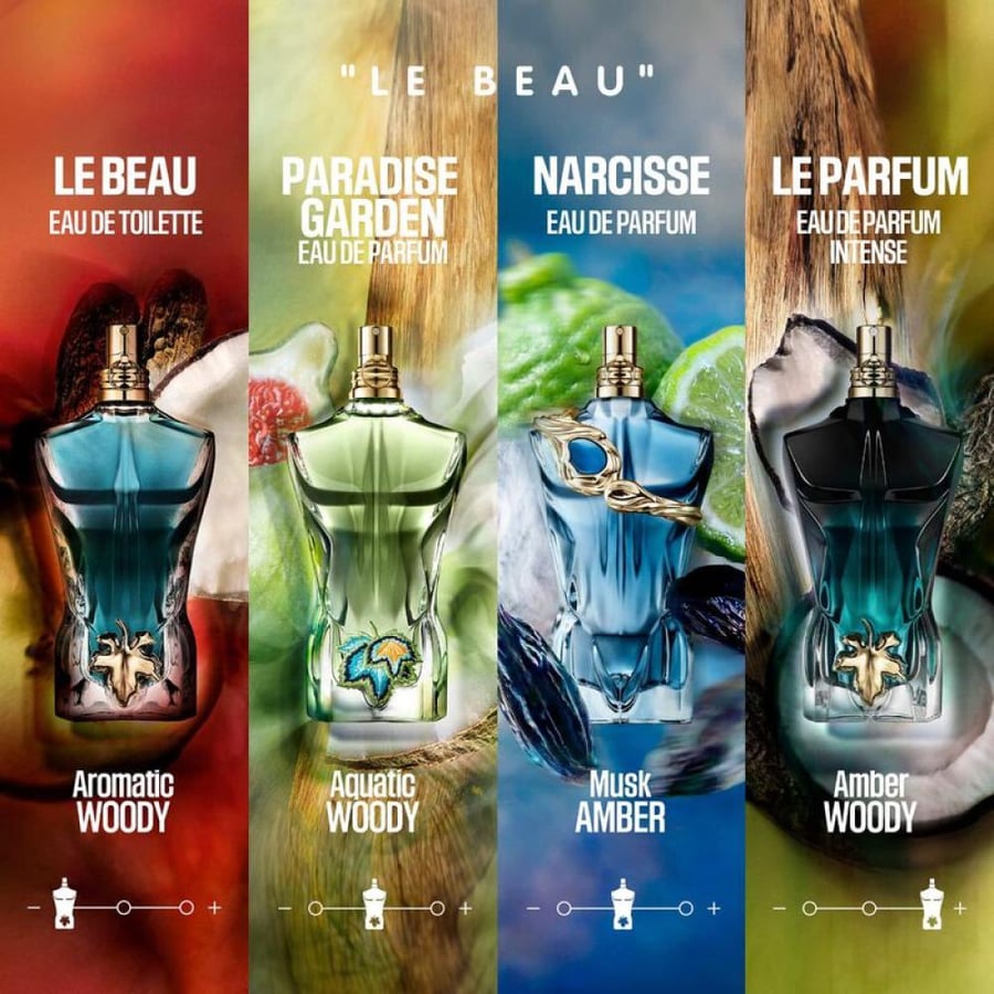 قارورة Le Beau Narcisse الذهبية - عطر رجالي فرنسي