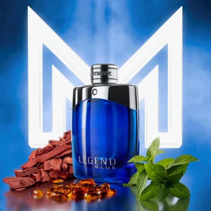 عطر مونت بلانك ليجند بلو او دو بارفيوم 100 مل