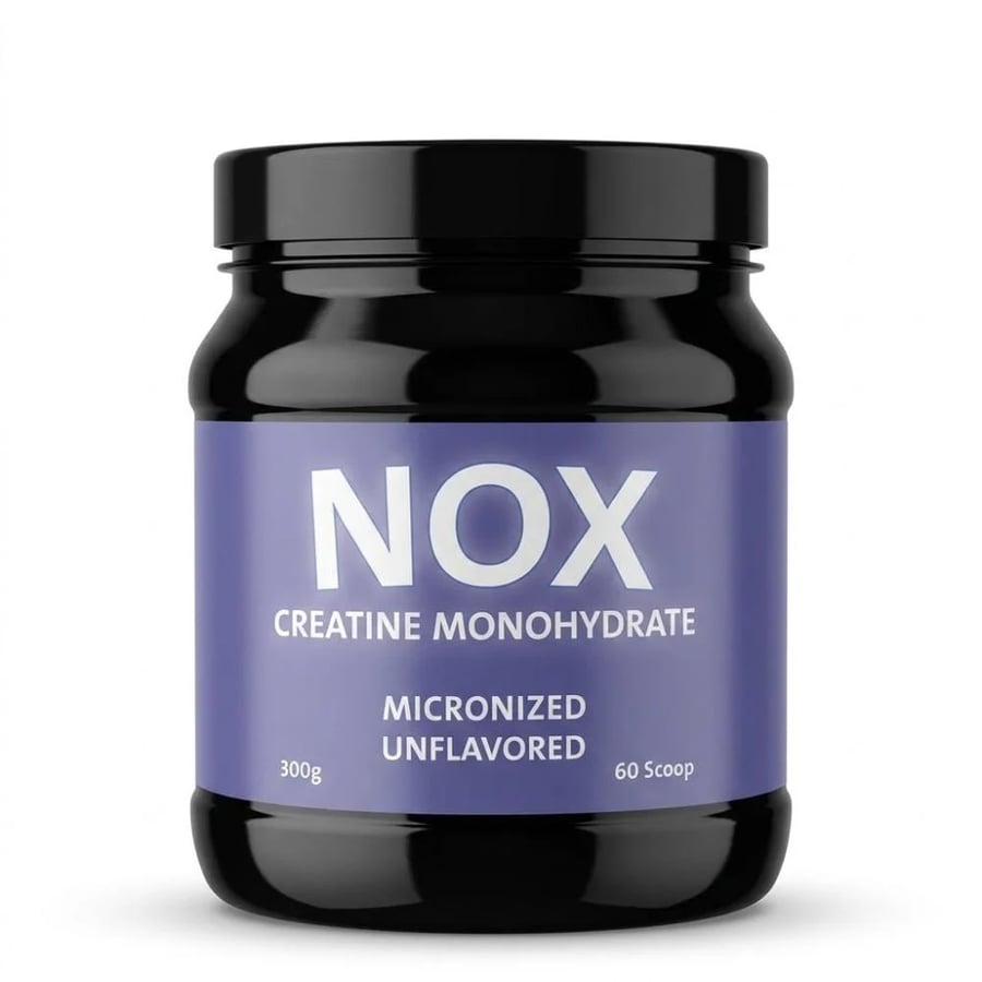 كرياتين مونوهيدرات (NOX) - بدون نكهة (300 جرام / 60 سكوب)