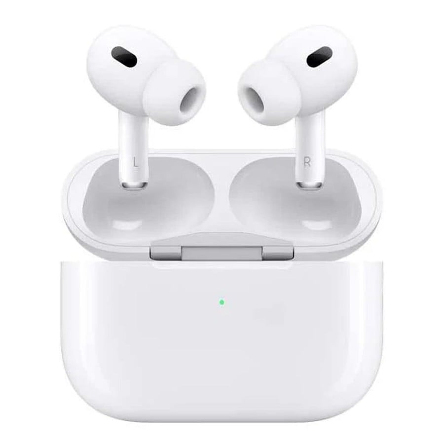 سماعة أبل (إيربودز برو 2 - AirPods Pro 2) بمنفذ (يو إس بي - تيب سي) - ضمان سنتين