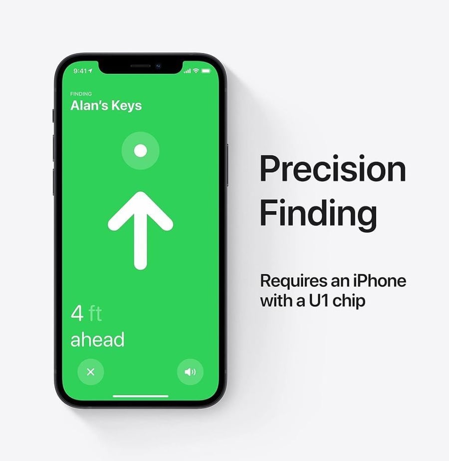 ايرتاق جهاز تتبع من أبل الجيل الثاني -  Apple AirTag 2