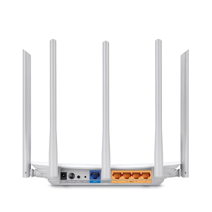 راوتر مقوي لا سلكي ثنائي النطاق 5 أنتينات TP-Link Archer C60 AC1350