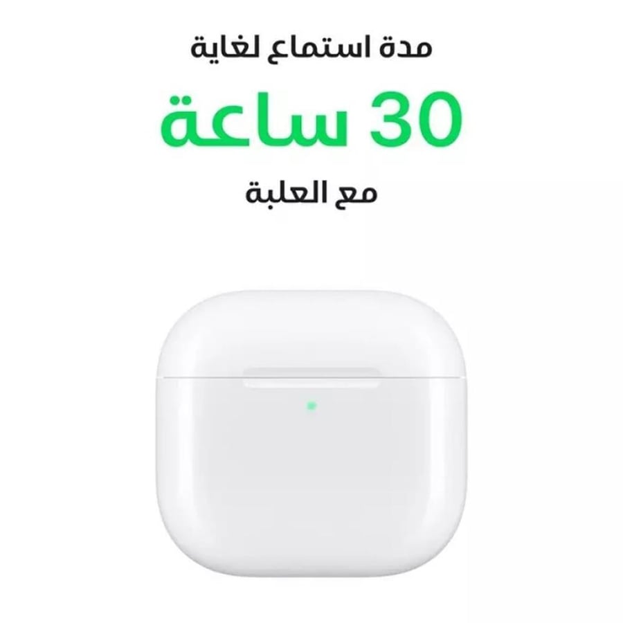 سماعة أبل (إيربودز 4 - Airpods 4) مع خاصية عزل