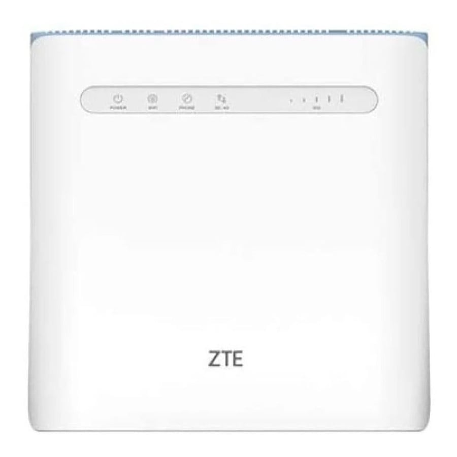 راوتر ZTE منزلي 4G LTE Cat 6 سرعة 300 موديل MF286C