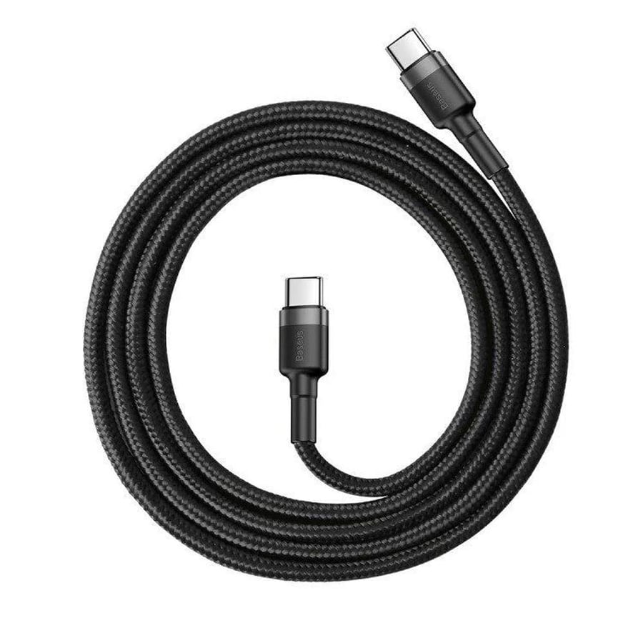 كيبل تايب سي (الطرفين) 2 متر (بيسوس) - ضمان سنتين