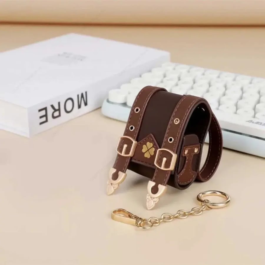 أنيمي لعبة تصميم مخصص سماعة حالة Genshin Impact Klee لطيف فتاة على ظهره موضوع سماعة الرأس لحالة airpod