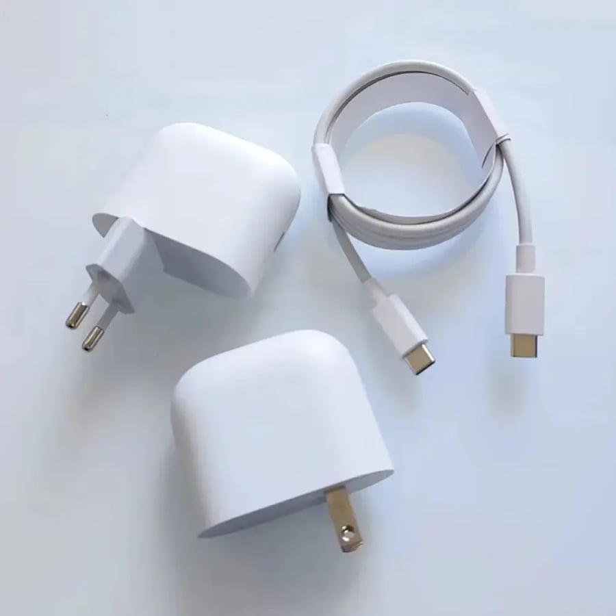 45 واط Pd شاحن الأصلي لجوجل الاتحاد الأوروبي/الولايات المتحدة شحن سريع محول الطاقة USB C إلى نوع C كابل ل بكسل 9 برو أضعاف XL 8 7 برو 8A 7A