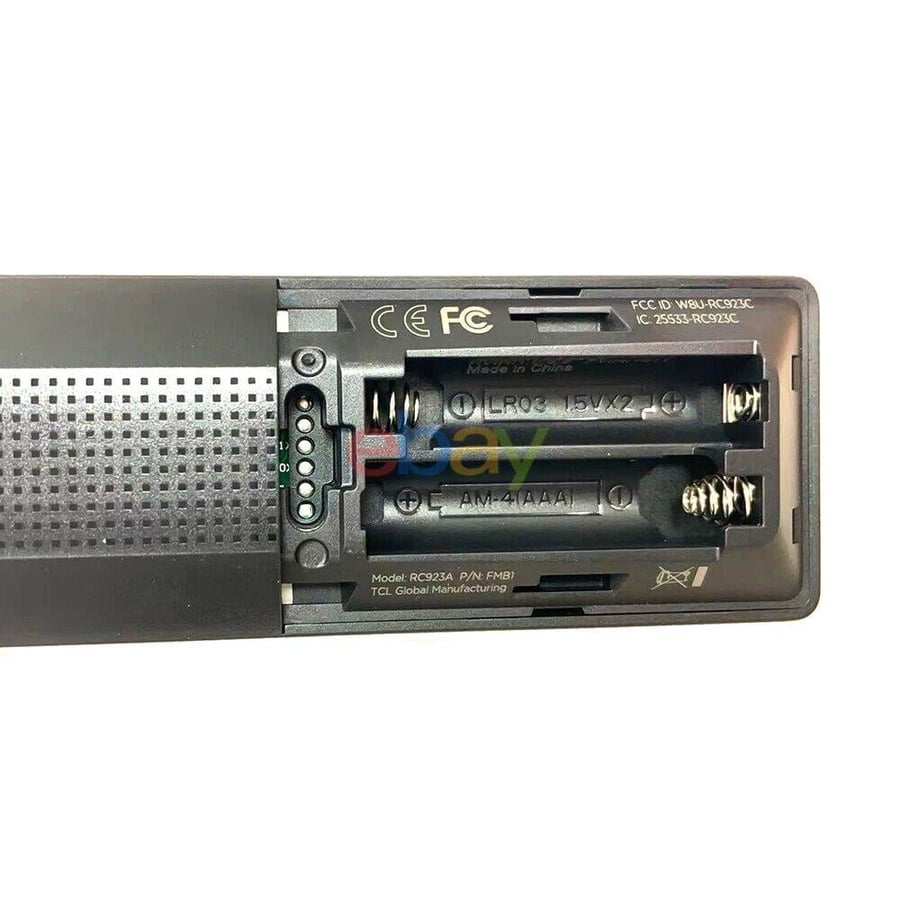 ريموت التلفزيون TCL جهاز التحكم عن بعد الأصلي الجديد لجهاز التحكم عن بعد الصوتي TV LED الذكي TCL Bluetooth