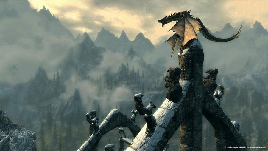 The Elder Scrolls V: Skyrim Special Edition - لعبة تقمص الأدوار لجهاز PS4 لعبة مستعملة