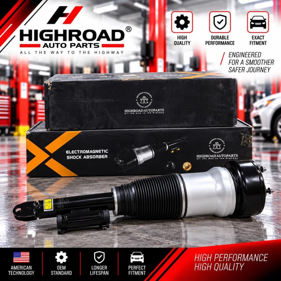Hydraulic aids Mercedes yacht W222 (S350/S400/S500/S550/S560) models 2014-2020 | New shock absorber American-made HIGHROAD & FORMULA PLUS