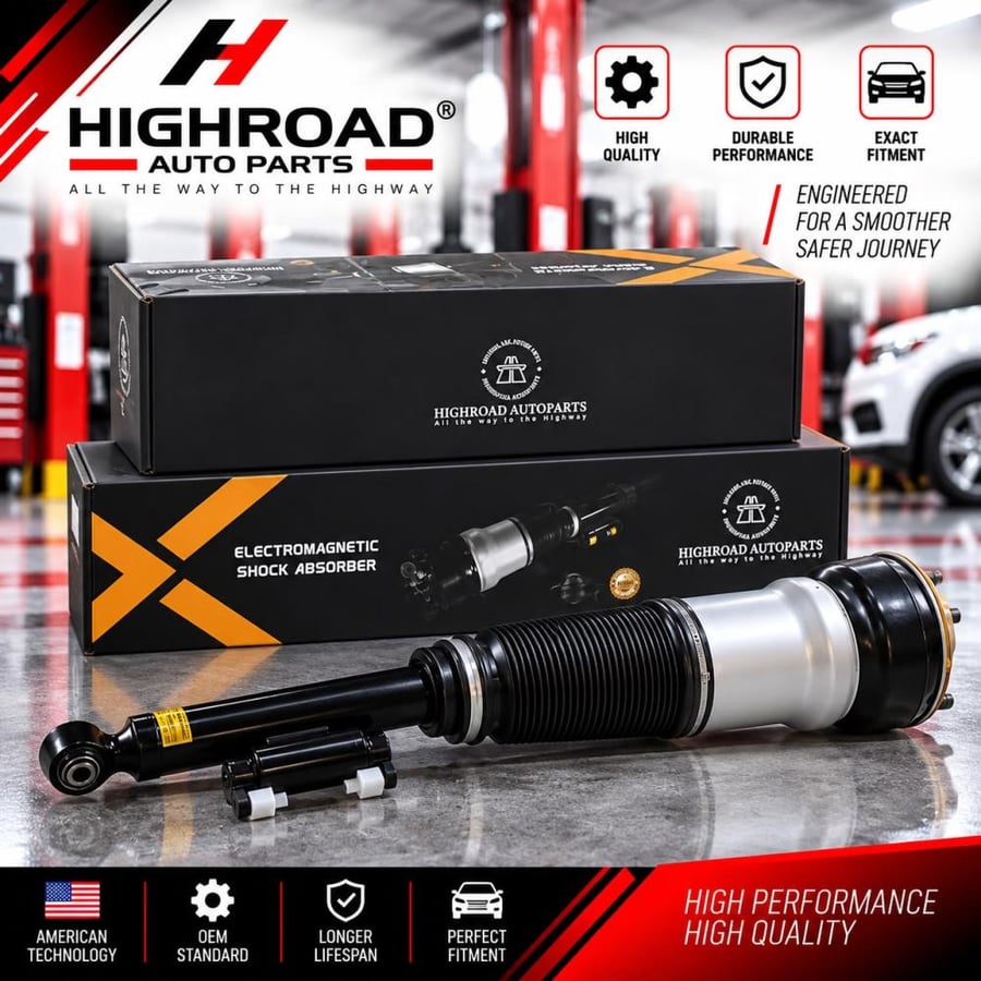 Hydraulic aids Mercedes yacht W222 (S350/S400/S500/S550/S560) models 2014-2020 | New shock absorber American-made HIGHROAD & FORMULA PLUS