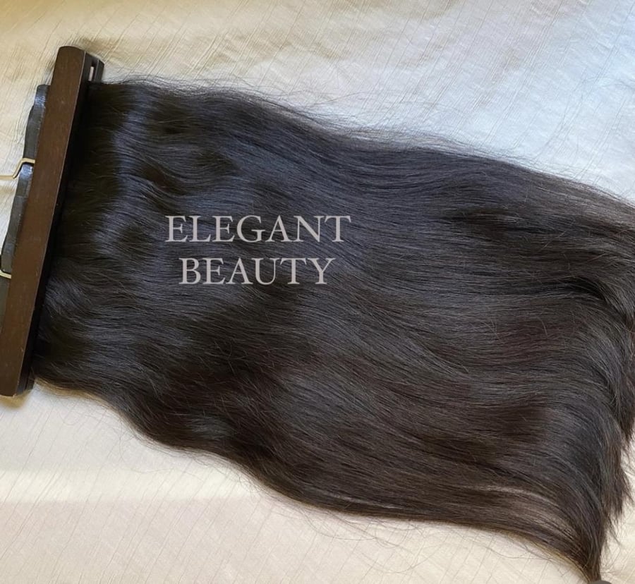 Natural clip-in extensions