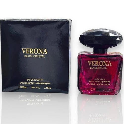 عطر فيرونا بلاك كريستال للنساء او دي تواليت 100 مل