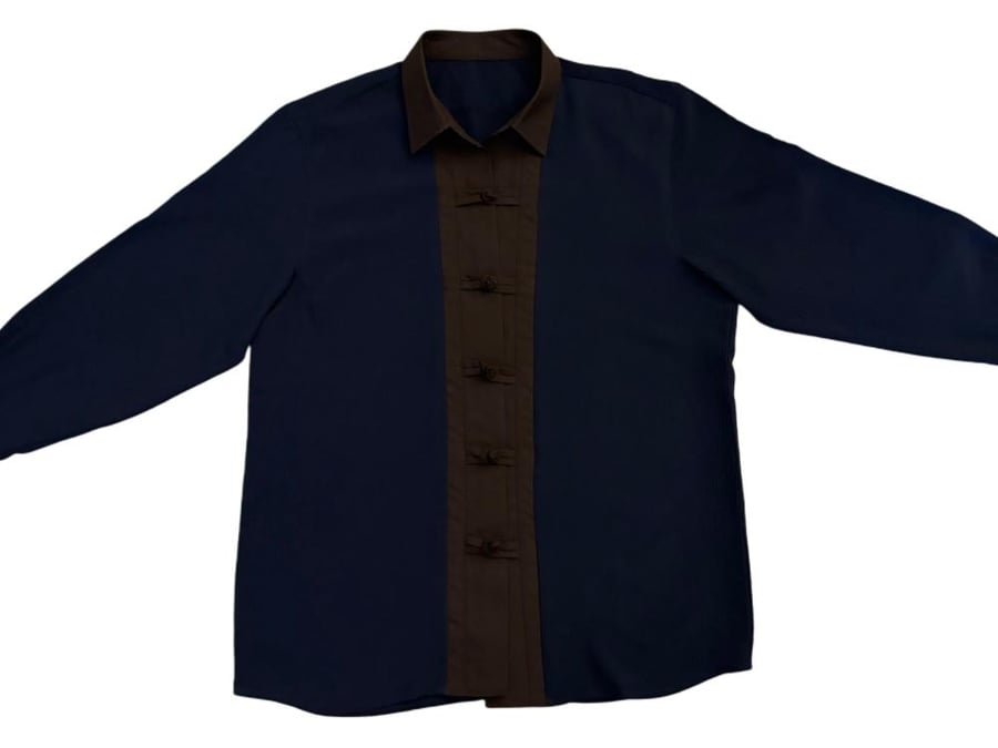 Navy blue shirt
