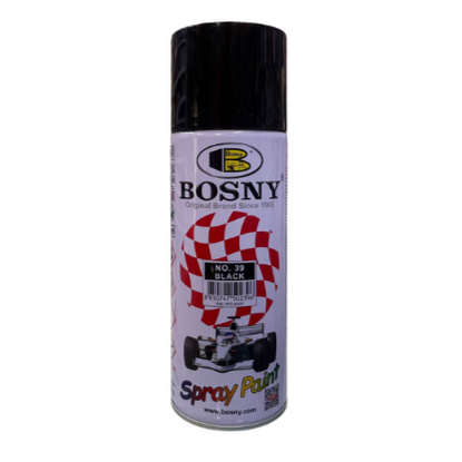 Black leather, shiny, Bosniak