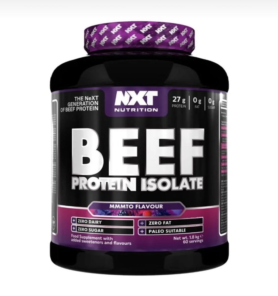 بروتين بيف نكست بنكهة الفيمتو - ١.٨كج - beef nxt 1.8kg Mmto flavour