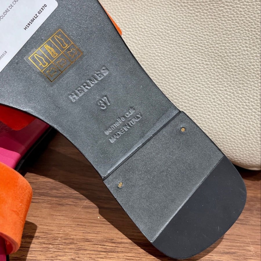 Hermes slippers