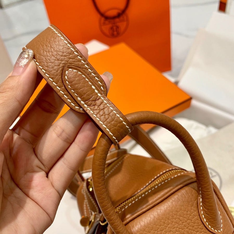 Hermes mini Lindy bag